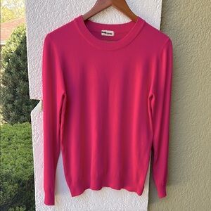 TEZENiS Pink Crewneck Sweater